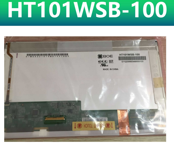 Original HT101WSB-100 BOE Screen Panel 10.1\" 1024*600 HT101WSB-100 LCD Display